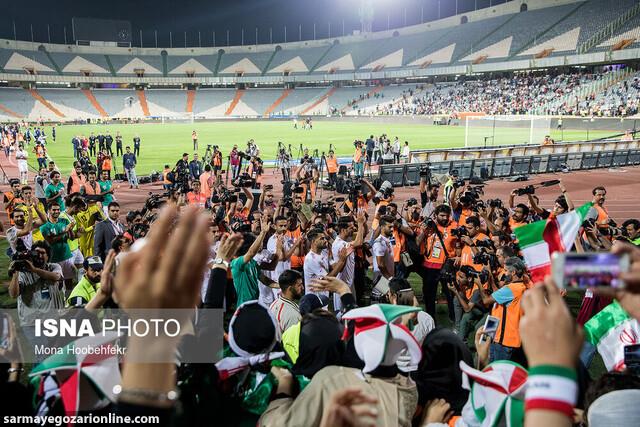 درخشان: حضور زنان در استادیوم، انگیزه بازیکنان را بالا برد